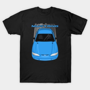 Mustang GT 1994 to 1998 SN95 - Bright atlantic blue T-Shirt